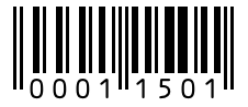 Barcode 00011501