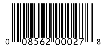 Barcode 008562000278