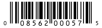 Barcode 008562000575