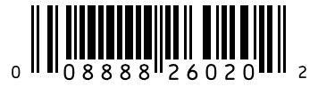 Barcode 008888260202