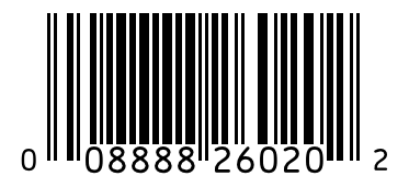 Barcode 008888260202