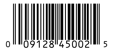 Barcode 009128450025