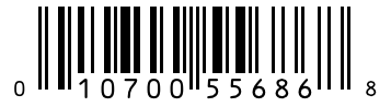 Barcode 010700556868
