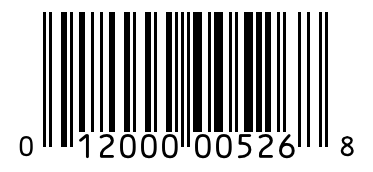 Barcode 012000005268