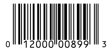 Barcode 012000008993