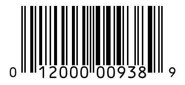 Barcode 012000009389