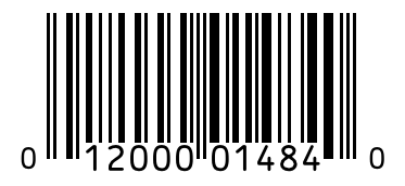 Barcode 012000014840
