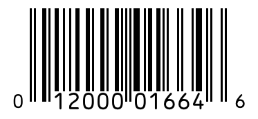 Barcode 012000016646