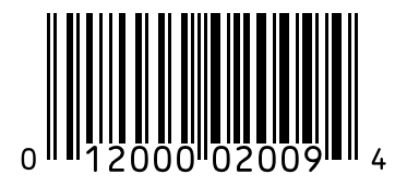 Barcode 012000020094