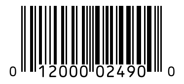 Barcode 012000024900