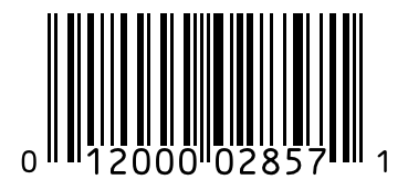 Barcode 012000028571