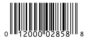 Barcode 012000028588