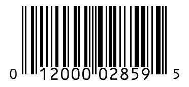 Barcode 012000028595