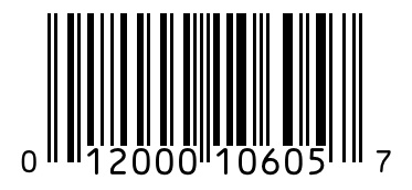 Barcode 012000106057
