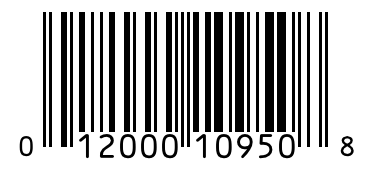 Barcode 012000109508