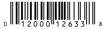 Barcode 012000126338