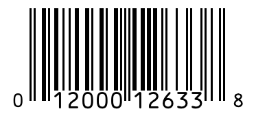 Barcode 012000126338