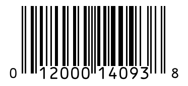 Barcode 012000140938