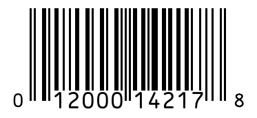 Barcode 012000142178