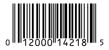 Barcode 012000142185