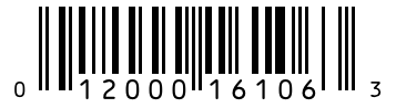 Barcode 012000161063