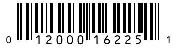 Barcode 012000162251