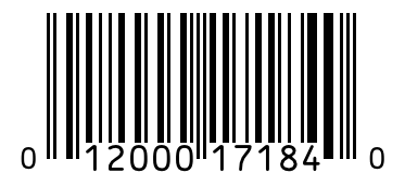 Barcode 012000171840