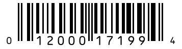 Barcode 012000171994
