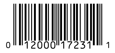 Barcode 012000172311
