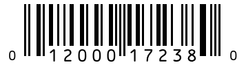 Barcode 012000172380