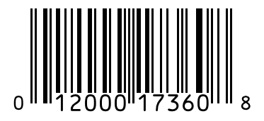 Barcode 012000173608