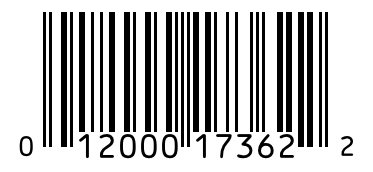 Barcode 012000173622
