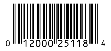 Barcode 012000251184