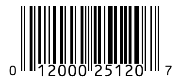 Barcode 012000251207