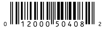 Barcode 012000504082