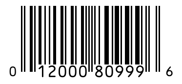 Barcode 012000809996