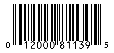 Barcode 012000811395