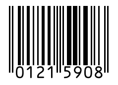 Barcode 01215908