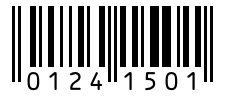 Barcode 01241501