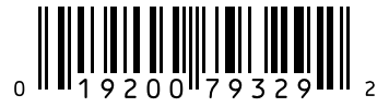 Barcode 019200793292