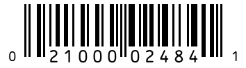 Barcode 021000024841