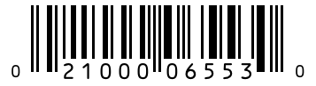 Barcode 021000065530