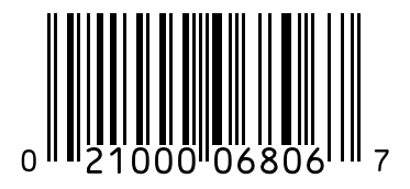 Barcode 021000068067