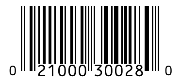 Barcode 021000300280