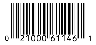 Barcode 021000611461