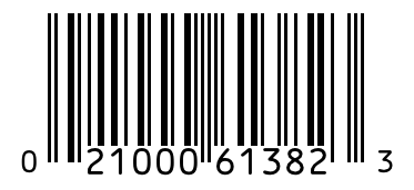 Barcode 021000613823