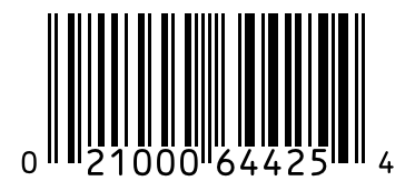 Barcode 021000644254