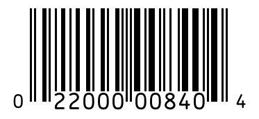 Barcode 022000008404