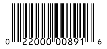 Barcode 022000008916
