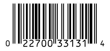 Barcode 022700331314
